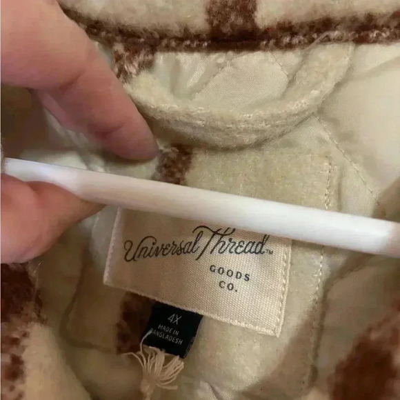 New with tags, womens size 4XL universal threads oversized jacket - Picture 3 of 5